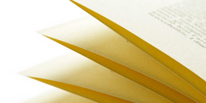Pages of a book Closeup